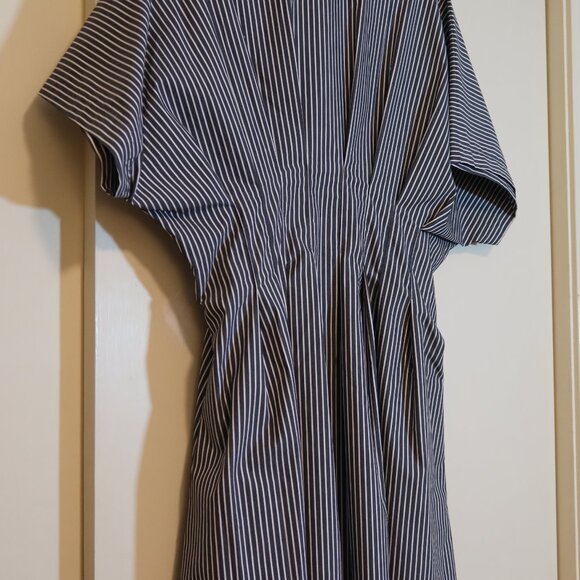 Exquise Gray Striped Dress (Anthropologie) - Picture 12 of 15